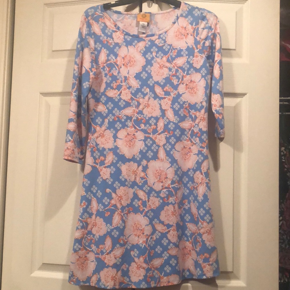 Ruby Rd Petite- PSmall Floral Print Dress